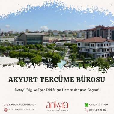 Akyurt Tercüme Bürosu