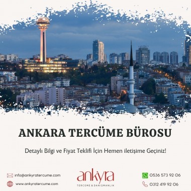 Ankara Yeminli Tercüme Bürosu